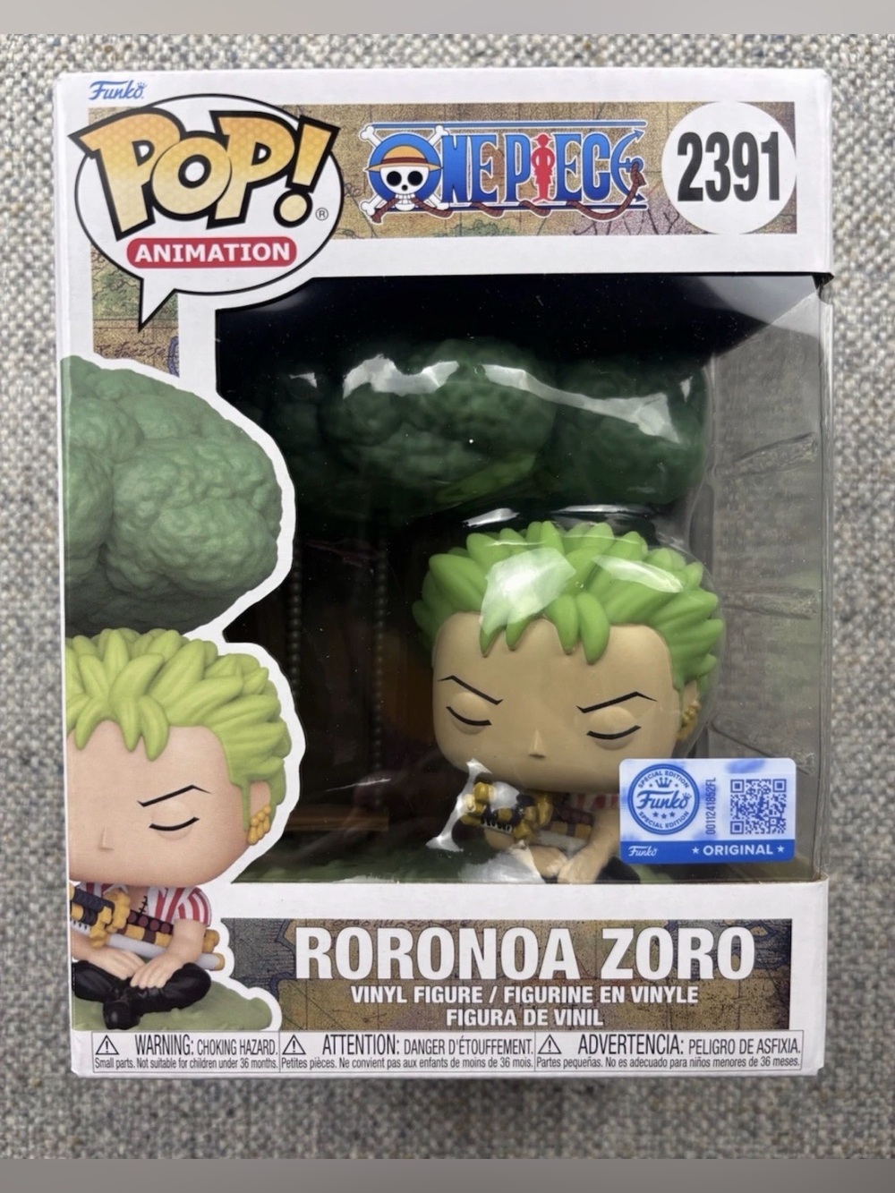 One Piece Funko Pop Roronoa Zoro Sleeping Exclusive # 2391